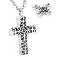 thumbnail image 6 of ZPAQI Memorial Cremation Urn Jewelry Crosses Pet Cremation Jewelry Ashes Necklace, 6 of 10