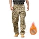 thumbnail image 5 of Puntoco Pantalones de polar para escalada de montaña con carga suave para deportes al aire libre a la moda para hombres, 5 of 6