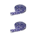 thumbnail image 1 of Bewildely Bling Stickers Glitter Rhinestone Chain Fix Decor Beads Drill Strip para automóvil Ornament Silver Blue 1 2cmWidth Type1 NO1, 1 of 6