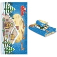 thumbnail image 6 of Coolnut 3 PCS Towel Christmas Pattern Cotton Bath Towel Set (1 Bath Towel, 1 Hand Towel, 1 Washcloth) for Bathroom, Super Soft and Quick Dry Towels, 6 of 6