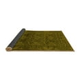 thumbnail image 2 of Ahgly Company Indoor Square Persian Yellow Bohemian Area Rugs, 4' Square, 2 of 4
