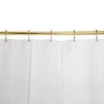 thumbnail image 4 of Utopia Alley Shower Hooks - Double Shower Curtain Rings for Bathroom - Rust Resistant Shower Curtain Hooks for Shower Curtain or Liner - Double Roller Shower Curtain Hooks - Set of 12, Gold, 4 of 11