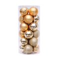thumbnail image 1 of Kit de decoración para árbol de Navidad con bolas navideñas colgantes de 24 x 4 cm, 1 of 5