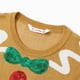 thumbnail image 4 of Suéter de punto navideño para toda la familia con adorno de lentejuelas y hombrecito de jengibre, 4 of 5