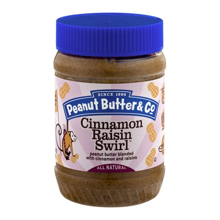 - All Natural Peanut Butter & Co. Cinnamon Raisin Swirl Peanut Butter 16oz