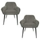 thumbnail image 1 of JUEGO DE 2 SILLAS VELVET MODERNAS PARA COMEDOR MARCA GRAVITA, 1 of 7