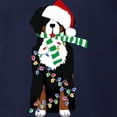 thumbnail image 3 of CafePress - Christmas Bernese Mt Holiday Dog Long Sleeve T Shi - Mens Hooded Shirt, 3 of 3