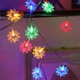thumbnail image 6 of mtvxesu 19.69Ft 40 Led Star String Lights Battery Operated Indoor Outdoor Flashing For Christmas Tree Party Wedding Decoration, 1 Pack, 6 of 7