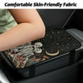 thumbnail image 3 of Yuyamidu Skull Vehicle Center Console Armrest Cover Pad Mushroom Auto Center Console Armrests Cushion Anti-Scratch Car Interior Accessories for Most Car SUV Truck, 3 of 7