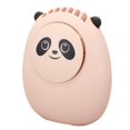 thumbnail image 3 of Portable Neck Fan with Adjustable Lanyard Bracket USB Rechargeable Hands Free 3 Wind Speed Mini Hanging Neck Fan for Outdoor Pink, 3 of 14