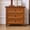 Brown, variant on WOOW DEPOT 24" Farmhouse Nightstands with 3 Large Storage Drawers Wooden Bedside End Table for Bedroom Living Room