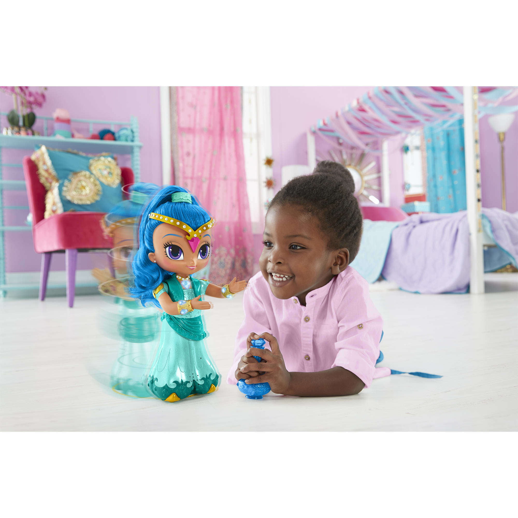Details about   Fisher Price Shimmer and Shine Wish Spin Doll Ages 3 Toy Play Talk Dance Clap 