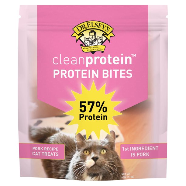 Premios para gatos Dr. Elsey's Protein Bites de cerdo 170 g