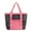 Hot Pink, variant on ESULOMP Mesh Beach Bag Beach Tote Bag for Women Large Beach Toy Bag Pool Bag