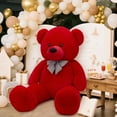 thumbnail image 3 of MorisMos Giant Teddy Bear 55" Stuffed Animal Soft Big Bear Plush Toy, 3 of 7