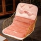 thumbnail image 5 of Cojín de Silla Sunnimix de Dibujos Animados Almohada de Respaldo Alto Rosa y Naranja, 5 of 8