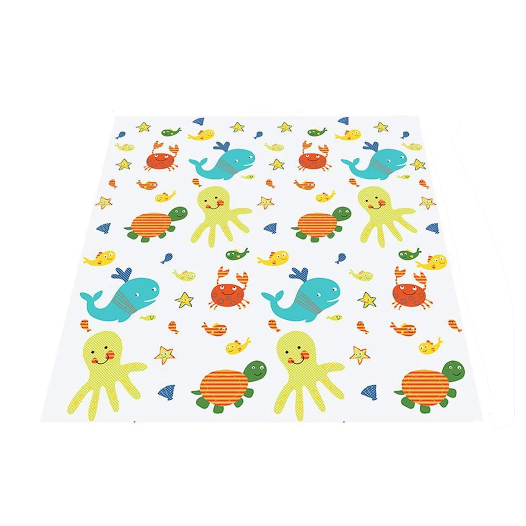 Baby Eatting Play Mat Picnic Mat High Chair Splash Mat Floor Protector Non Slip Waterproof
