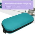 thumbnail image 4 of Yingyy Stethoscope Storage Bag Shockproof Mesh Organizer Zipper Solid Color EVA Safe Multi-functional Outdoors Home Supplies blue, 4 of 7