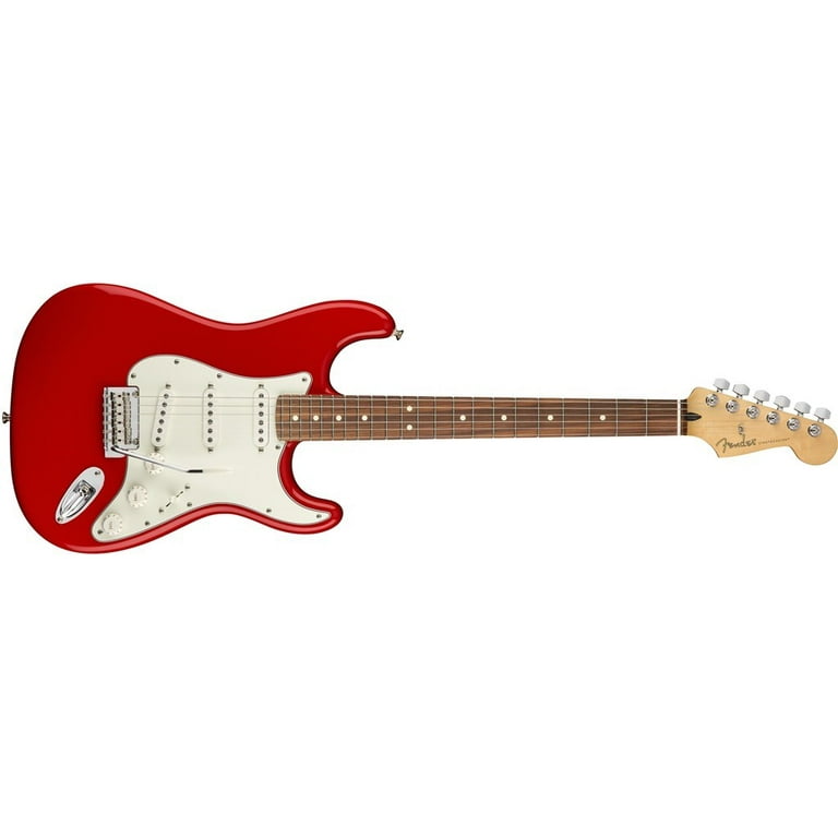 Fender Player Stratocaster Electric Guitar (Sonic Red, Pau Fender Player Stratocaster Electric Guitar (Sonic Red, Pau