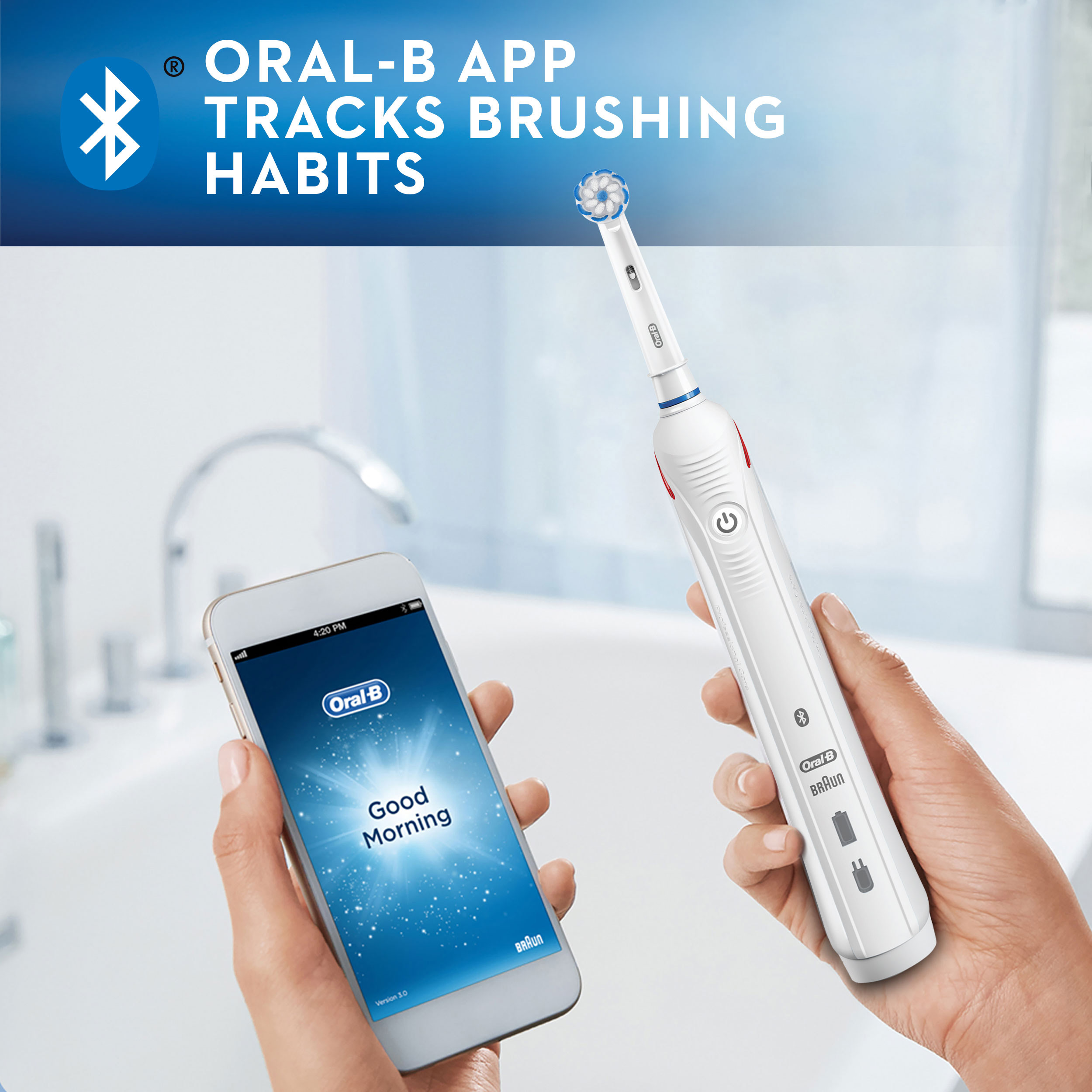 Oral-B Gum and Sensitive Care Rechargeable Electric Toothbrush, White - image 5 of 12