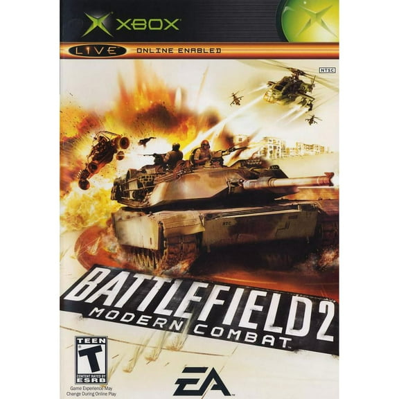 Pre-Owned Battlefield 2 Modern Combat Microsoft Xbox Item and Box Video Game