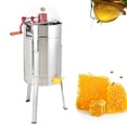 thumbnail image 4 of Honey Extractor,Manual Stainless Steel 3 Honey Extractor Machine Stainless Steel Honey Extractor Professionally Tested, 4 of 11