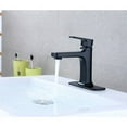 thumbnail image 3 of Ultra Faucets UF38107 Matte Black Dean Collection Single-Handle Lavatory Faucet, 3 of 4