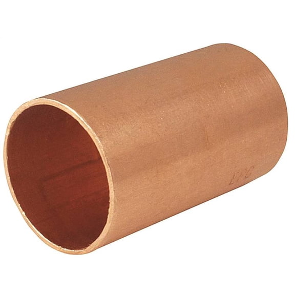 EPC 100 Series 30896 Pipe Coupling with Stop, 1/4 in, Sweat