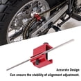 thumbnail image 4 of Chain Alignment Tool,Motorcycle Chain Aligner ATV Chain Alignment Tool 08-0048 with Aluminium Alloy for Universal Motorcycles ATV UTV All Terrain Vehicles, 4 of 7