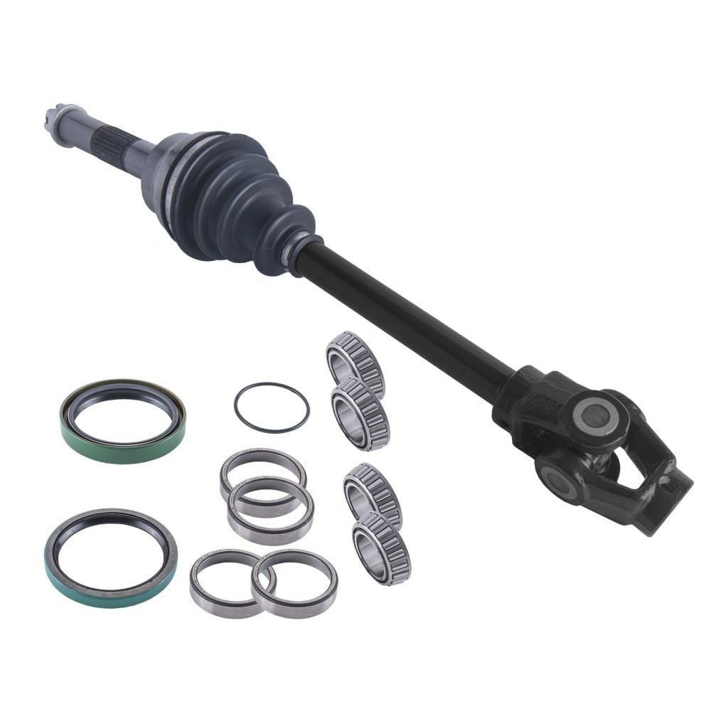 East Lake Axle rear left/right cv axle & wheel bearing compatible with Polaris Worker 500 1999 2000 2001 2002 