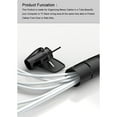 thumbnail image 2 of Cable Management Tube Flexible Coil Tube Cable Organizer Cable Management Sleeve, 2 of 10