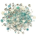 thumbnail image 2 of Buttons Galore Sparkletz Embellishment Pack 10g-Snow Crystals, 2 of 2