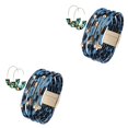 thumbnail image 3 of Pulseras pendientes sweethay estampado de leopardo Colgante Brazalete Buena artesanía Joyería de moda Regalos para el Día de la madre, 3 of 6