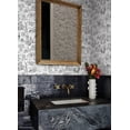 thumbnail image 2 of NuWallpaper Brownstone BoysToile de New York Graphite Peel and Stick Wallpaper, 2 of 7