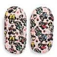 thumbnail image 2 of Disney's Minnie Mouse Toddler Girl Fuzzy Babba Slipper Socks sizes 2T-4T., 2 of 2