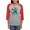 Heather/Red, variant on CafePress - Power Rangers Morphinomen Women's Baseball T Shirt - Womens Baseball Tee