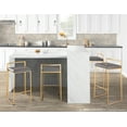 thumbnail image 3 of LumiSource Fuji Stacker 26" Fixed-Height Counter Stool - Set of 3, 3 of 6