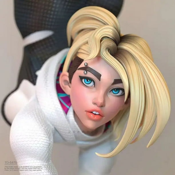 18cm Spidergwen Figure Spider Girl Anime Figure Movie Role Gwen