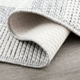 thumbnail image 5 of Bliss Rugs Bailey Transitional 2' x 7' Gray and White Indoor Outdoor Area Rug, 5 of 8