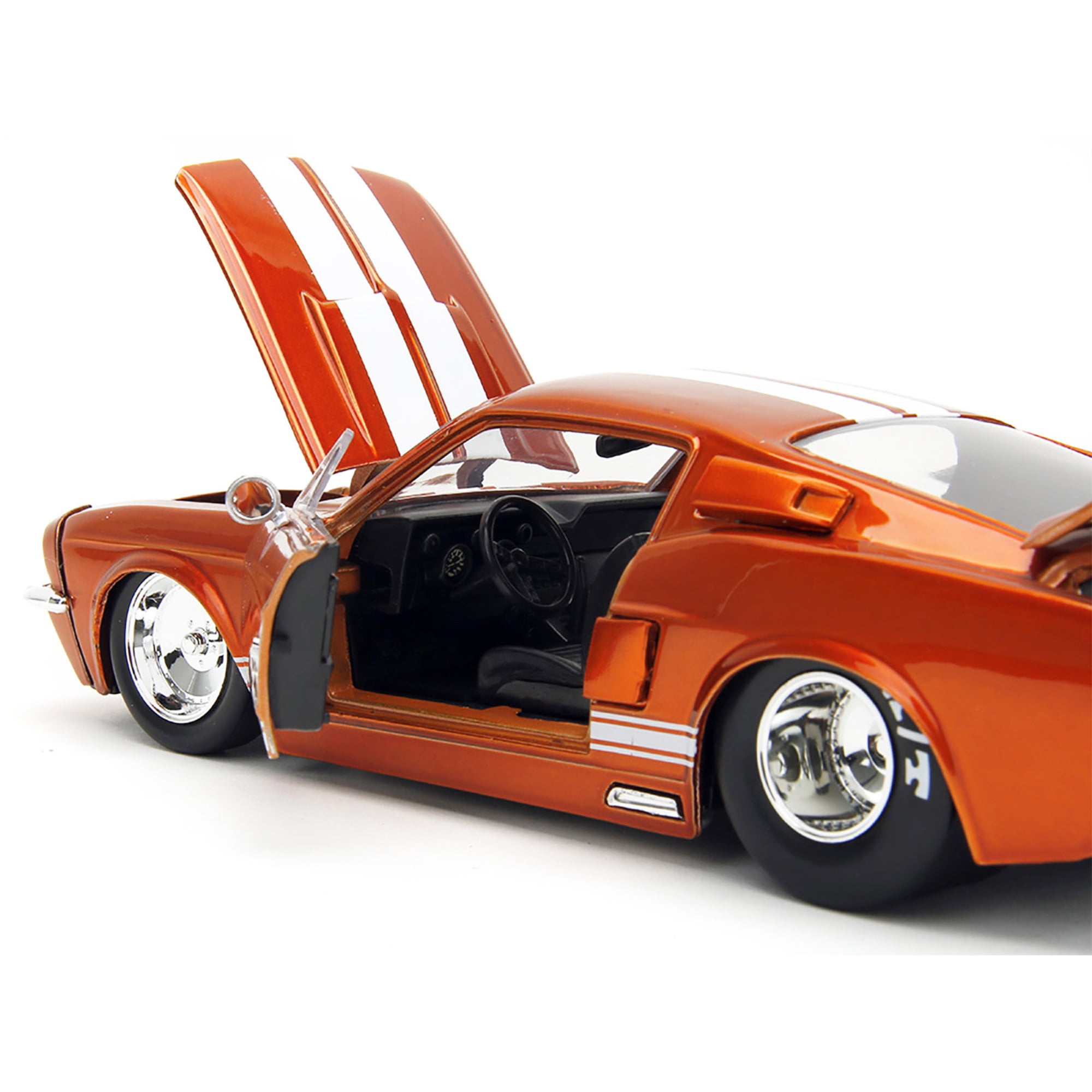 Big Time Muscle 1:24 1967 Shelby GT-500 Die-Cast Car, Toys for