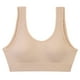 thumbnail image 1 of Sujetador deportivo sin aros con espalda cruzada para mujer - Tejido transpirable que absorbe el sudor, tirantes ajustables, tallas M-XL con medidas de contorno de pecho y bajo pecho, 1 of 3
