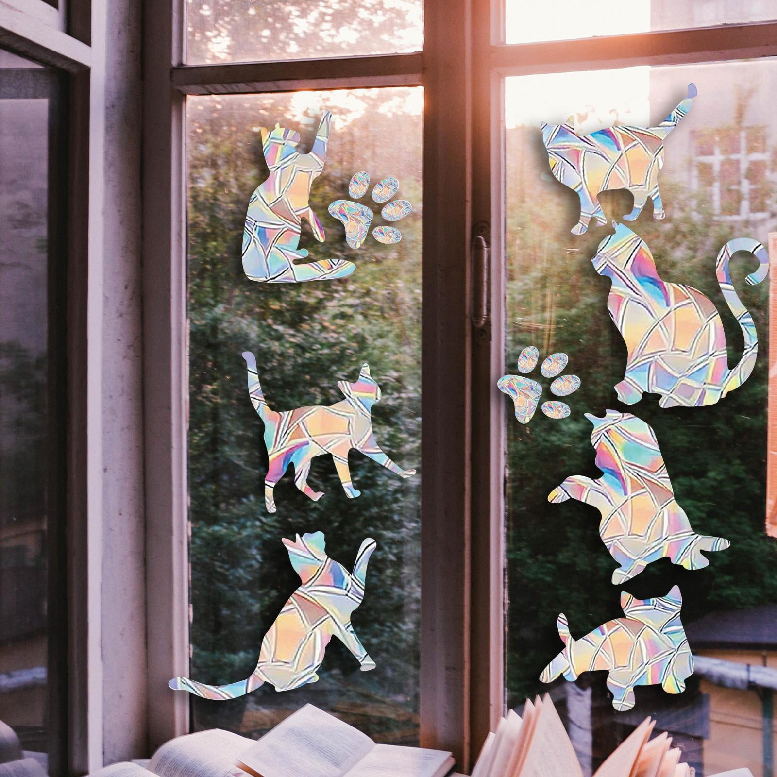 Rainbow Window Stickers, Window Clings, Sliding Doors Decorations