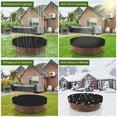 thumbnail image 5 of UV Resistant Round Hot Tub Cover, Will Not Crack In Cold Weather & Easy Clean Store For Bathtub, Contoured Shape For Custom Fit, 5 of 5