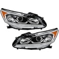 thumbnail image 2 of OTTULUR Left Right Side Headlight Assembly Halogen W/DRLReplacement for Accord Sedan 2016-2017 Headlight Assembly Replacement for HO2502169 HO2503169, 2 of 7