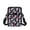 Skull Tropical Floral Print, variant on Eheartsgir Dachshund Paw Print Crossbody Shoulder Bag, Zippered 2-Layer Lightweight Sling Bags for Women for Work and Travel