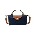 thumbnail image 1 of Apmemiss Liquidation Mini Sac à Bandoulière Colorblock pour Femmes, Sacs à Main avec Sangle Réglable pour Femmes, Sac Carré Uni, 1 of 2