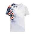 thumbnail image 4 of My Orders Lightweight Tops & Blouses Shirts for Women Graphic Tees Womens Sports Tops Short Sleeve Womens Tops Dressy Casual V Neck Flutter Sleeves Beach Shirt Sunshine White, 4 of 4