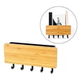 thumbnail image 3 of Key Holder Letter Storage Door Rack Organizer Wall Hook Holder Hanger Hooks Black Hook, 3 of 6