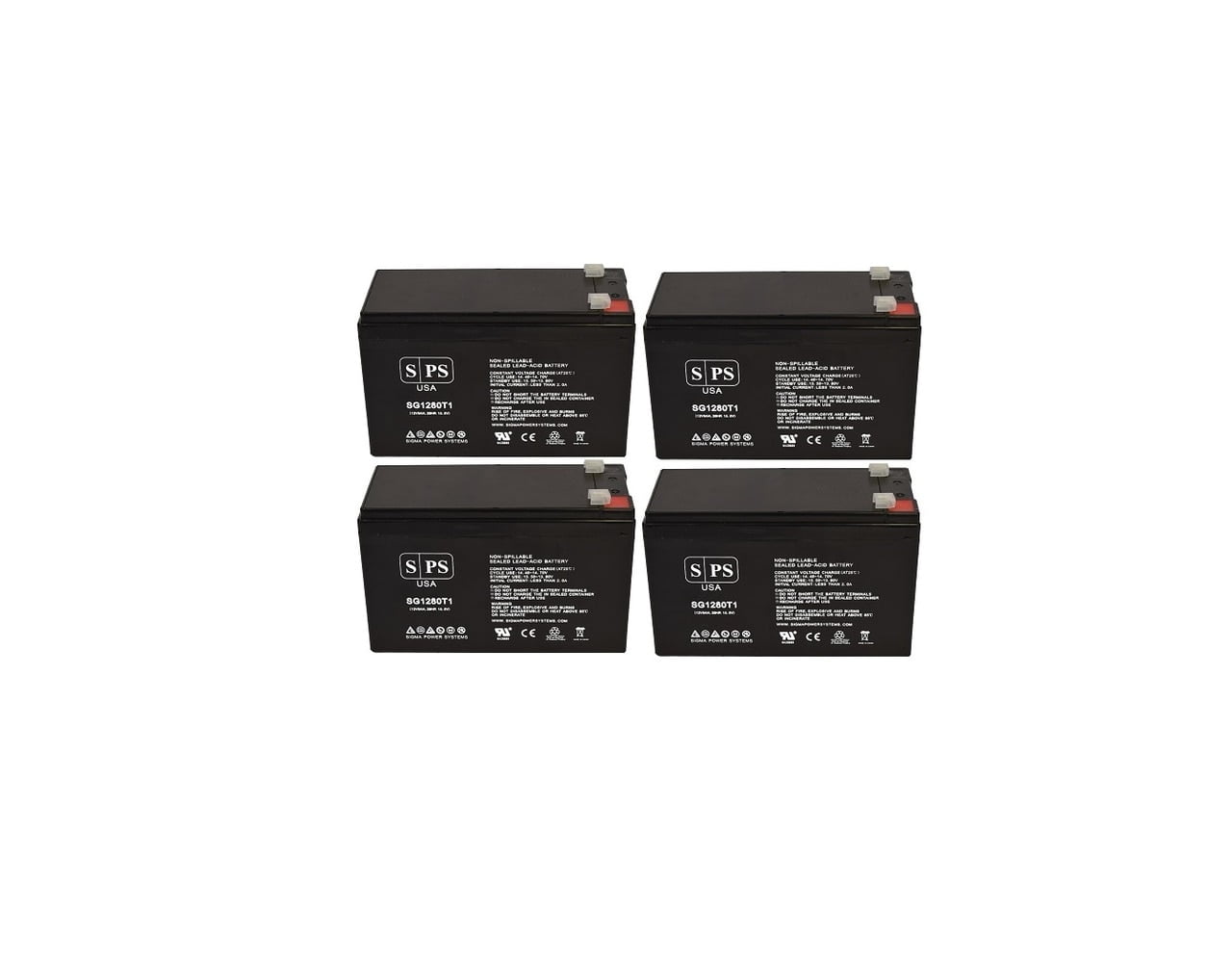 SPS Brand 12V 8 Ah Replacement Battery for Amp Stair Lift Wheelchair (4