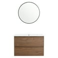 thumbnail image 7 of 30" Bathroom Vanity With Ceramic Sink - 2 Soft-close Drawers, Piece Wall Mounted, Graceful, 7 of 7